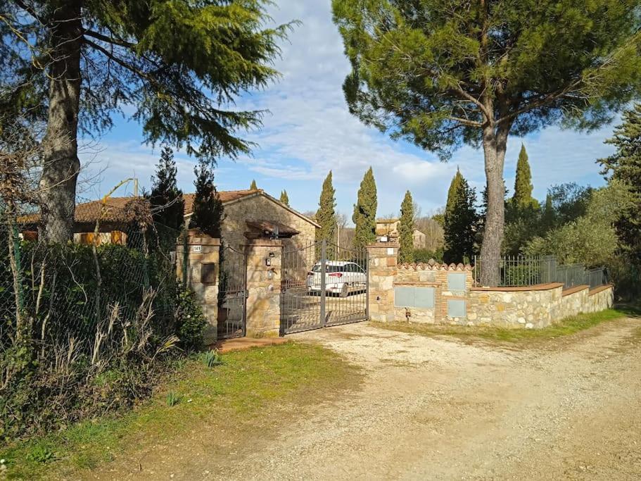 Villetta Con Parco Vicino San Gimignano Colle Val D'Elsa Exteriör bild