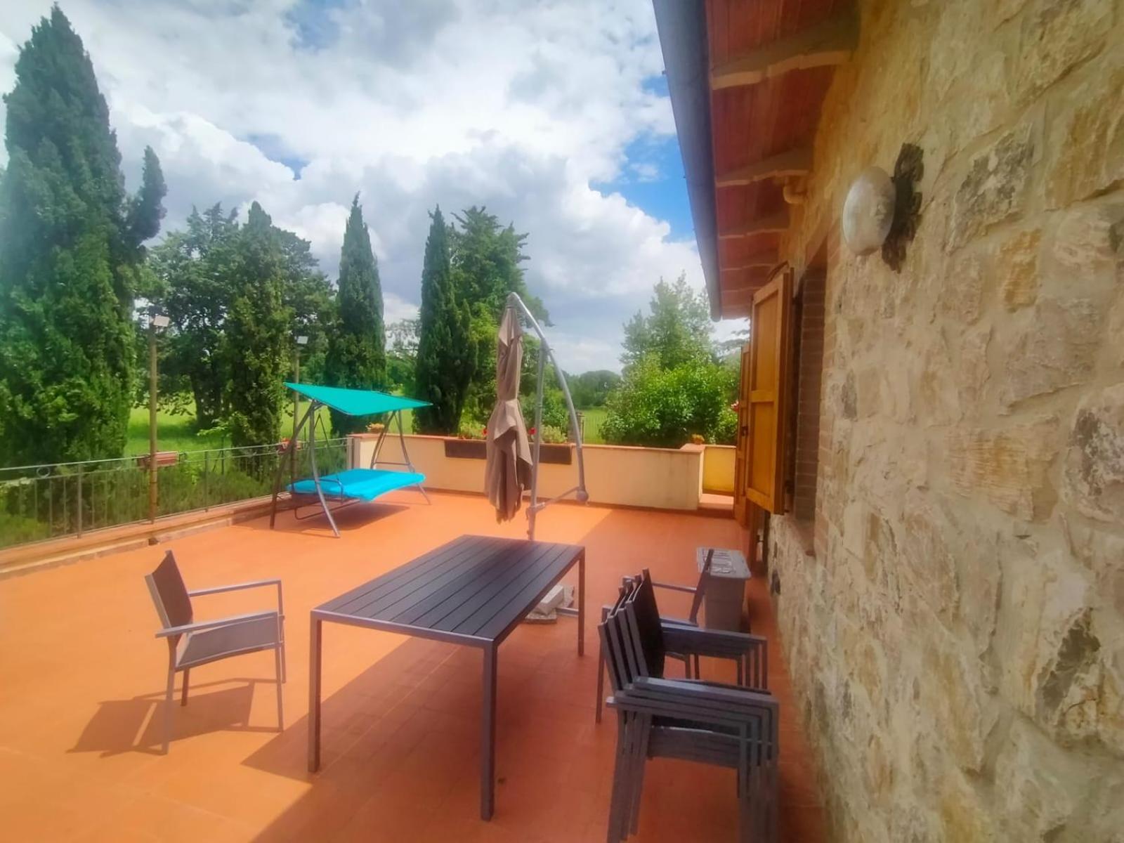 Villetta Con Parco Vicino San Gimignano Colle Val D'Elsa Exteriör bild